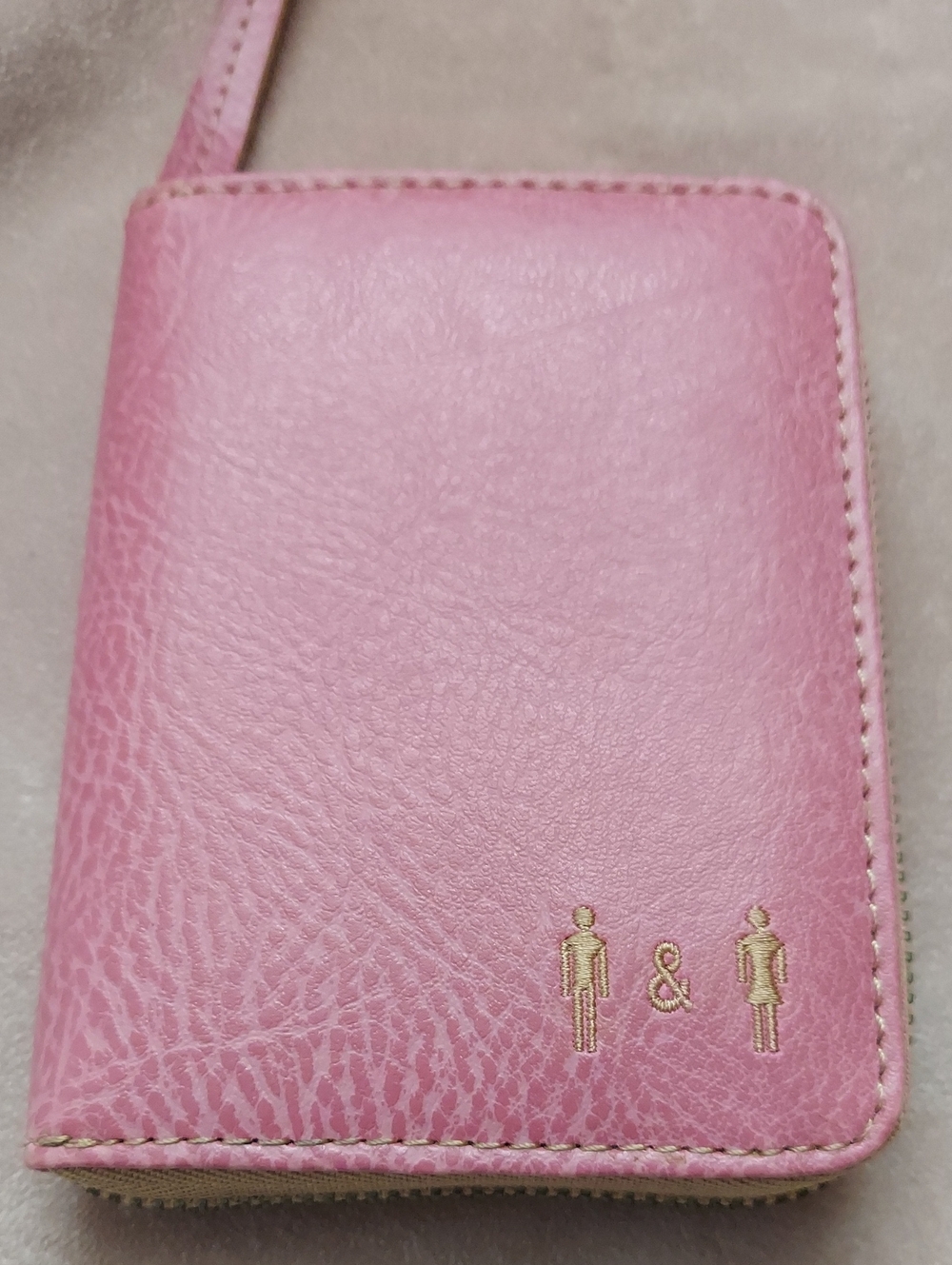 Via Vegan Ltd Pink & Tan Wallet  (Matt & Nat )
